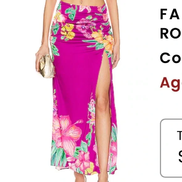 rococo sand MIDI MEGAN skirt XS - Picture 3 of 7